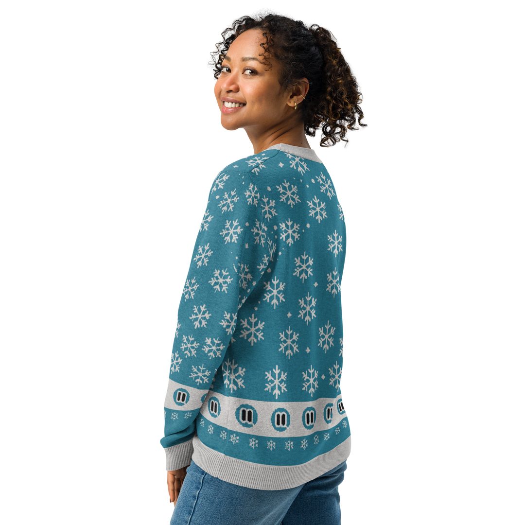 BMW 2002 Knitted Christmas Sweater in Blue!