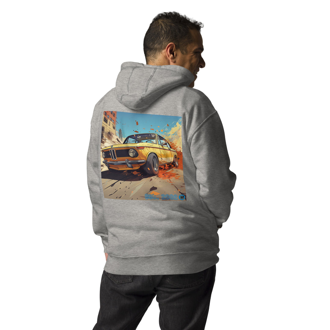 BMW 2002 Racing Through the Streets Hoodie