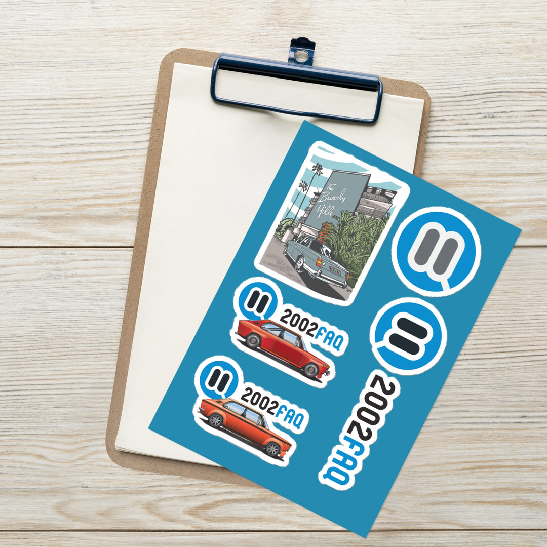 2002 FAQ Sticker Sheet