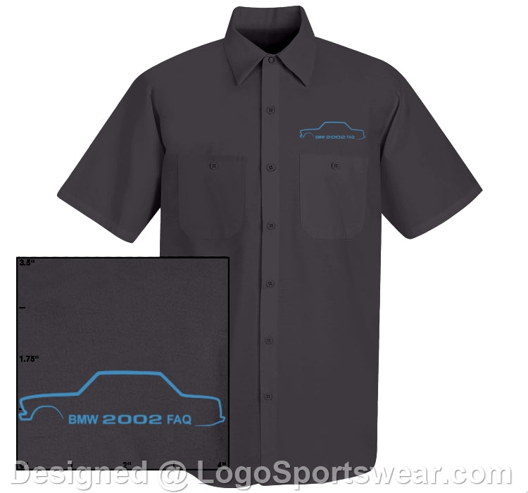 BMW 2002 FAQ Work Shirt