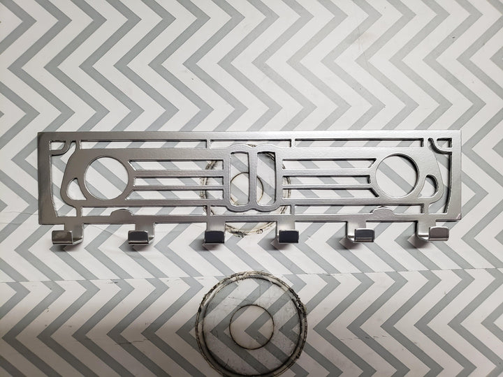 BMW 2002 Grill Keychain Rack – Classic Euro Steel Wall Mounted Organizer