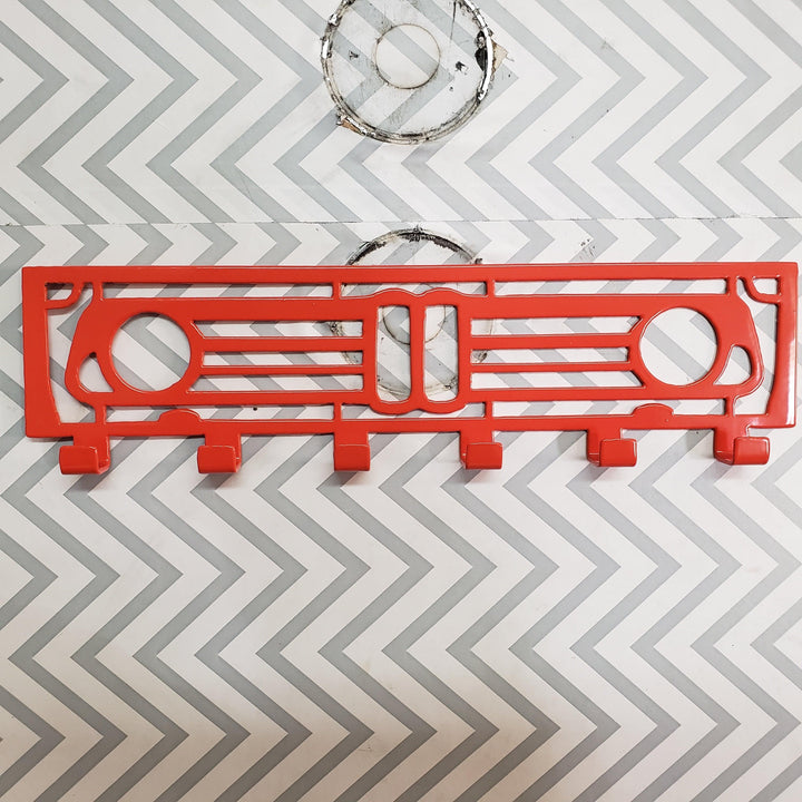 BMW 2002 Grill Keychain Rack – Classic Euro Steel Wall Mounted Organizer