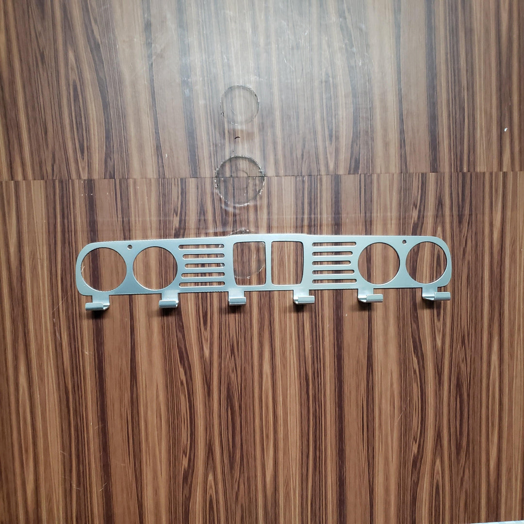 BMW E30 Grill Keychain Rack – Steel Wall Mounted Classic Euro Organizer