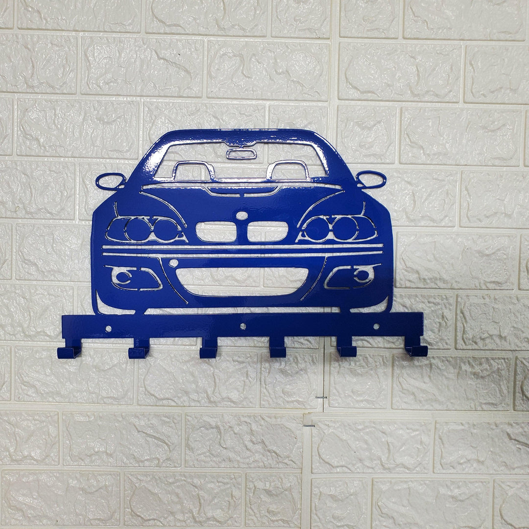 E46 M3 Key Hanger – BMW Steel Wall Mounted Key Rack Organizer