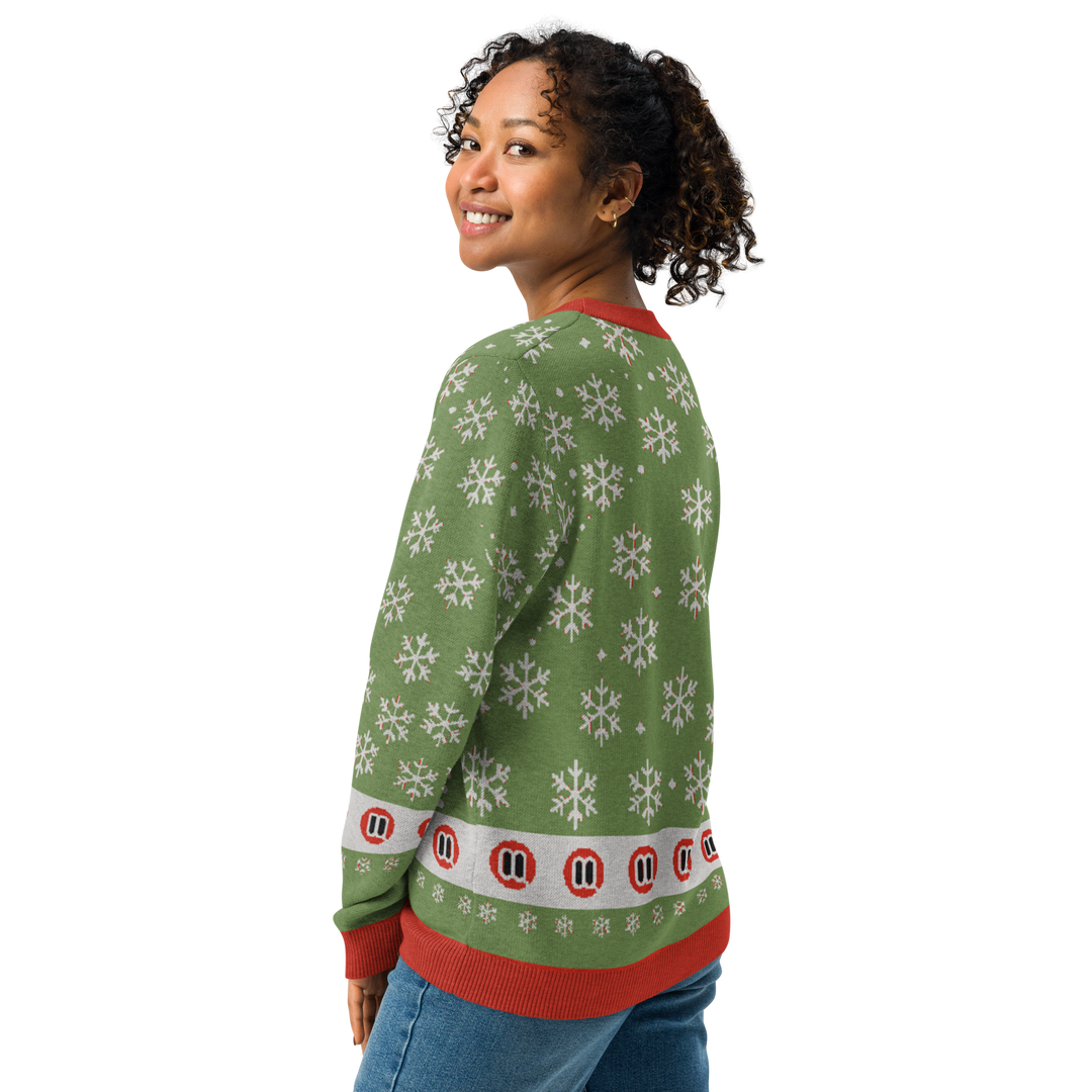 BMW 2002 Knitted Christmas Sweater in Green!