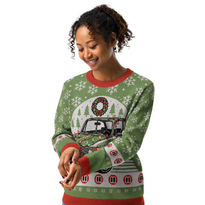 BMW 2002 Knitted Christmas Sweater in Green!