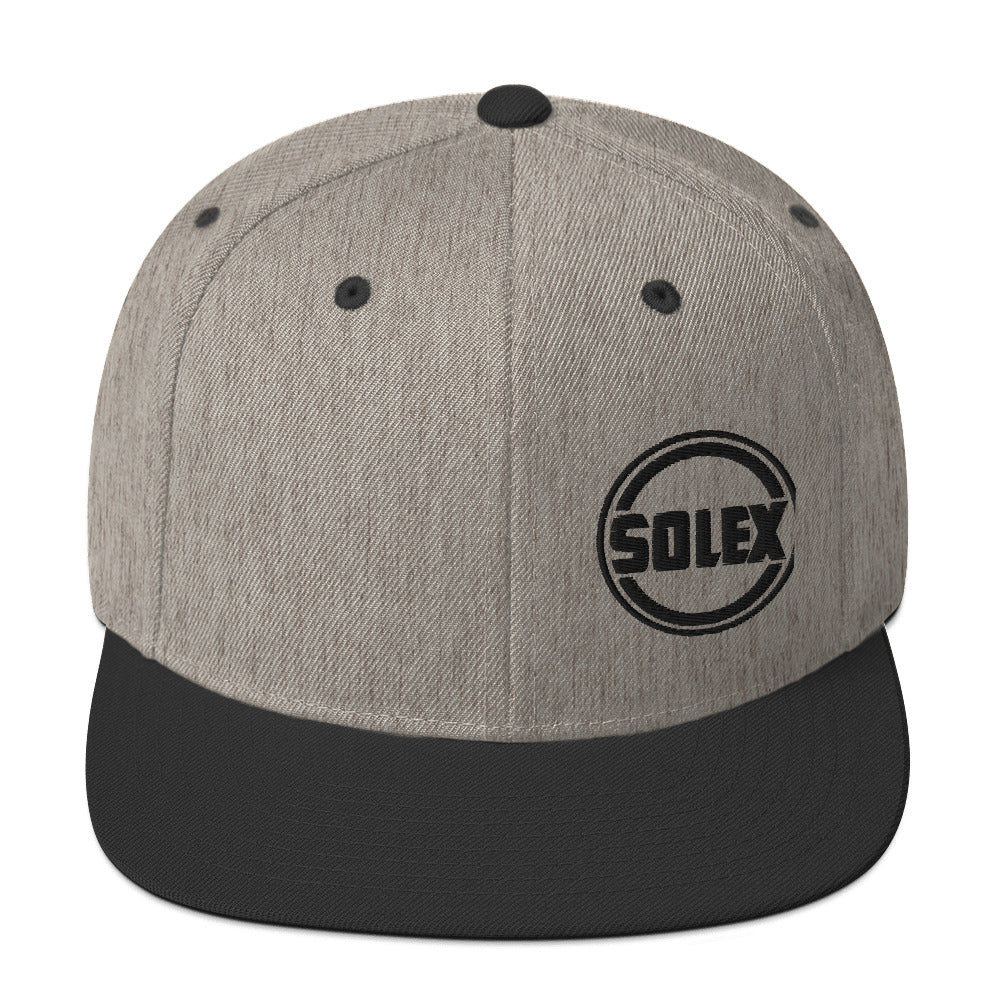 Solex Carburetors: Embroidered Emblem Snapback Hat