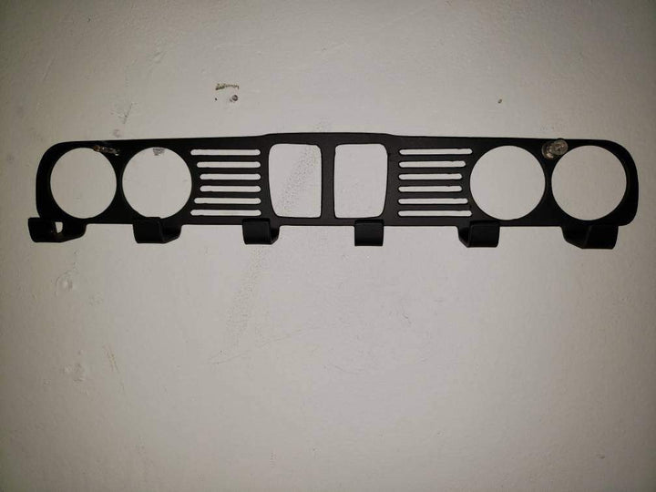 BMW E30 Grill Keychain Rack – Steel Wall Mounted Classic Euro Organizer