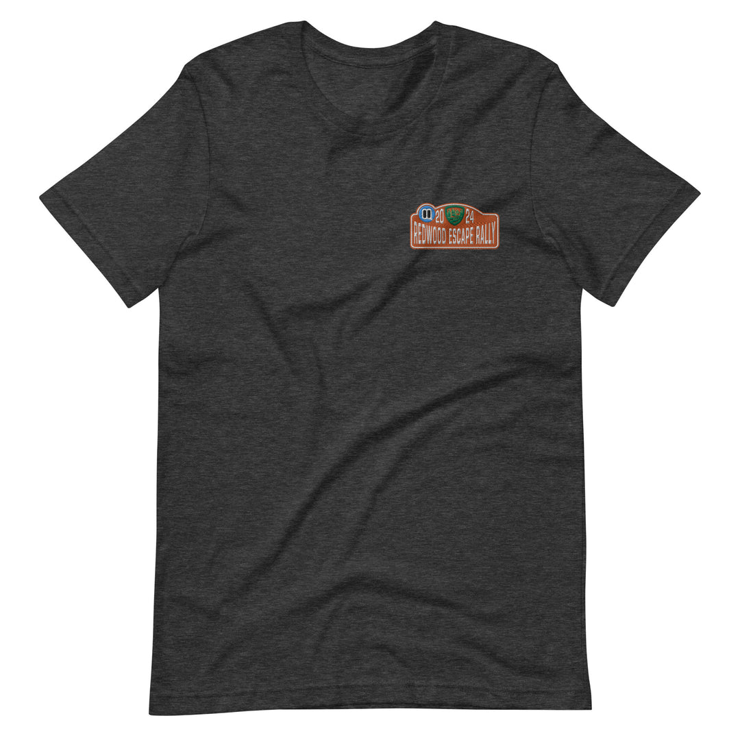 Redwood Escape Rally 2024 Embroidered T-Shirt