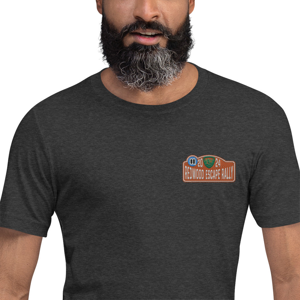 Redwood Escape Rally 2024 Embroidered T-Shirt