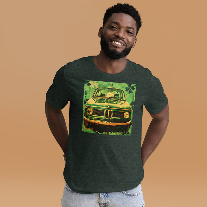 Shamrock Rally BMW 2002 T-Shirt for St. Patrick's Day
