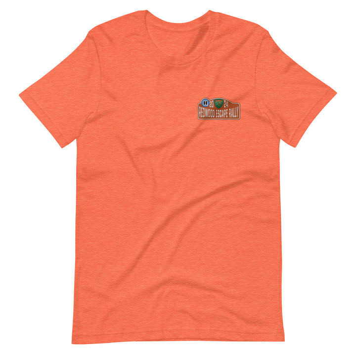 Redwood Escape Rally 2024 Embroidered T-Shirt