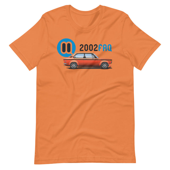 Custom Alpina BMW 2002 Touring T-Shirt in Orange